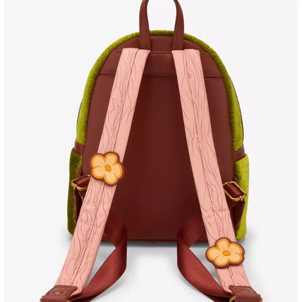 Loungefly Marvel Guardians of The Galaxy Groot Floral Velvet Mini Backpack NWT - Picture 3 of 5